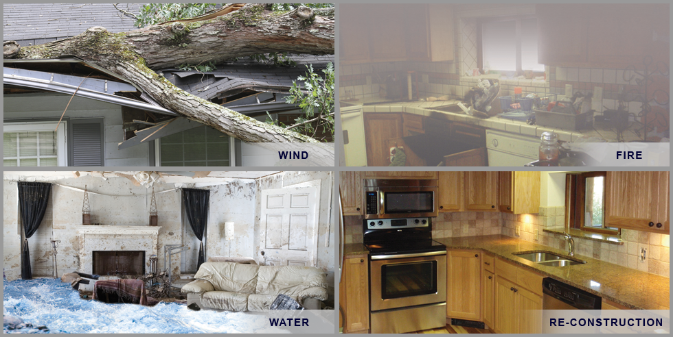 Damage Restoration for Wind, Water, & Fire