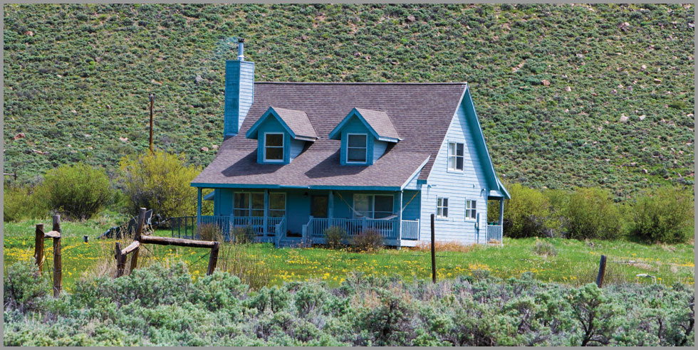 mountain cabin