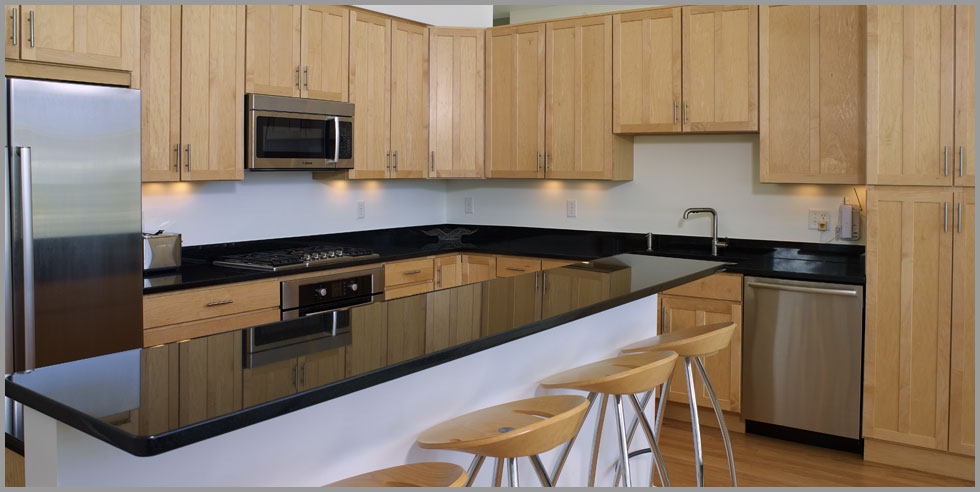 remodelled kitchen with contemporary look