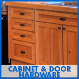 Cabinet & Door Hardware selections